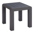 ZUO Rolig Side Table Black
