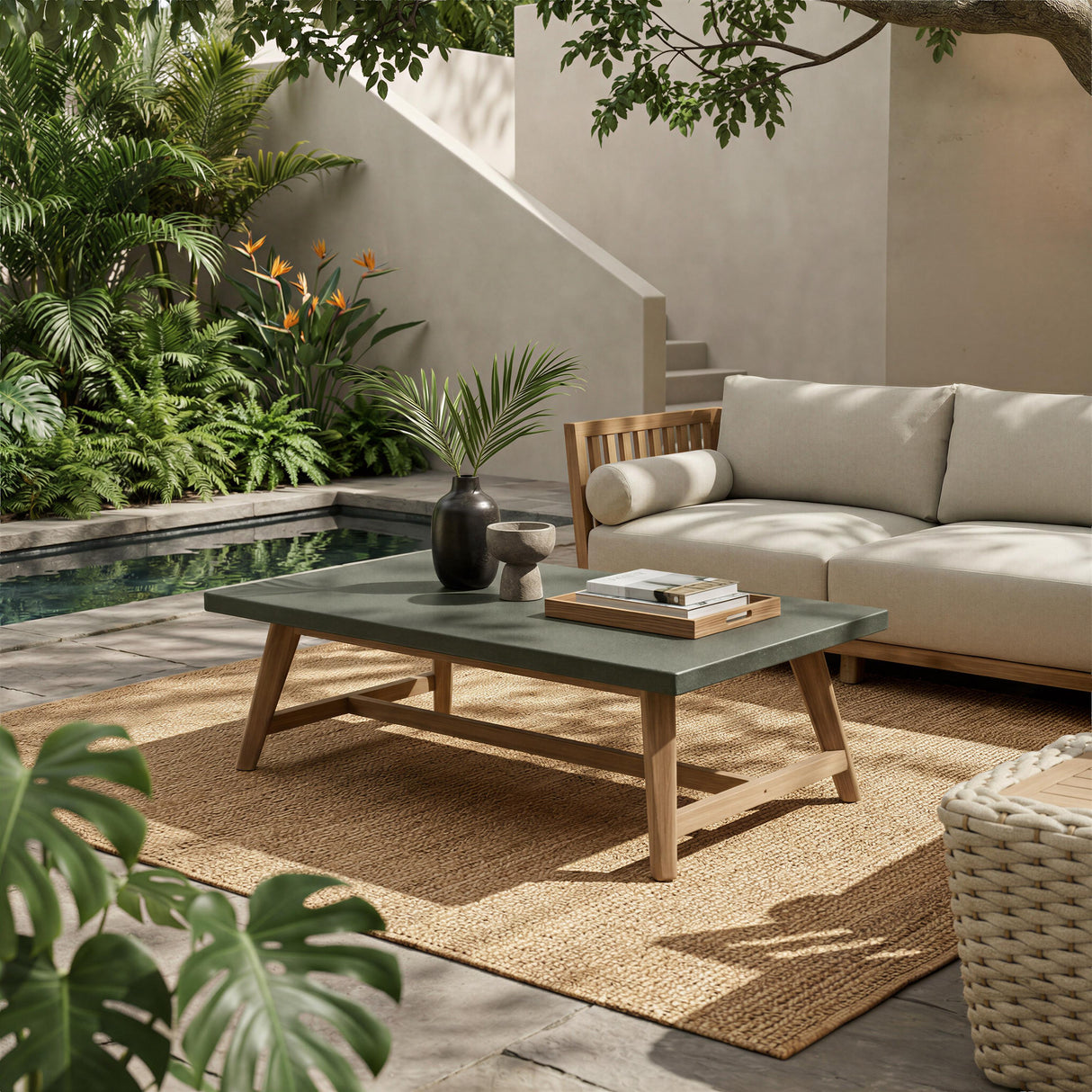 ZUO Dert Coffee Table Gray