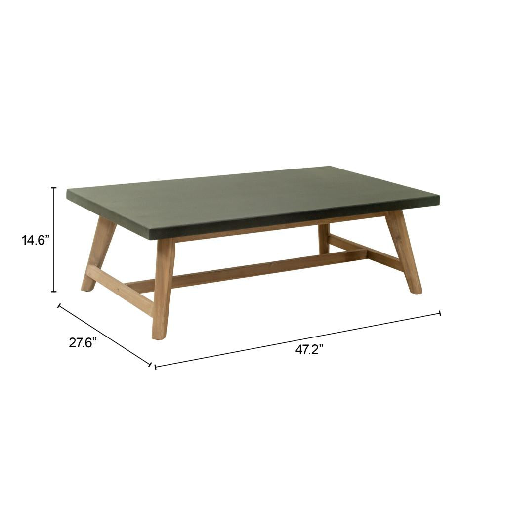 ZUO Dert Coffee Table Gray