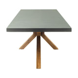 ZUO Suan Rectangular Dining Table Gray