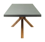 ZUO Suan Rectangular Dining Table Gray