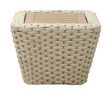 ZUO Antul Coffee Table White & Natural