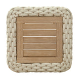 ZUO Antul Coffee Table White & Natural