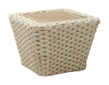 ZUO Antul Coffee Table White & Natural