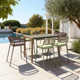 ZUO Kata Counter Table Gray
