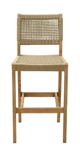 ZUO Corde Barstool Beige