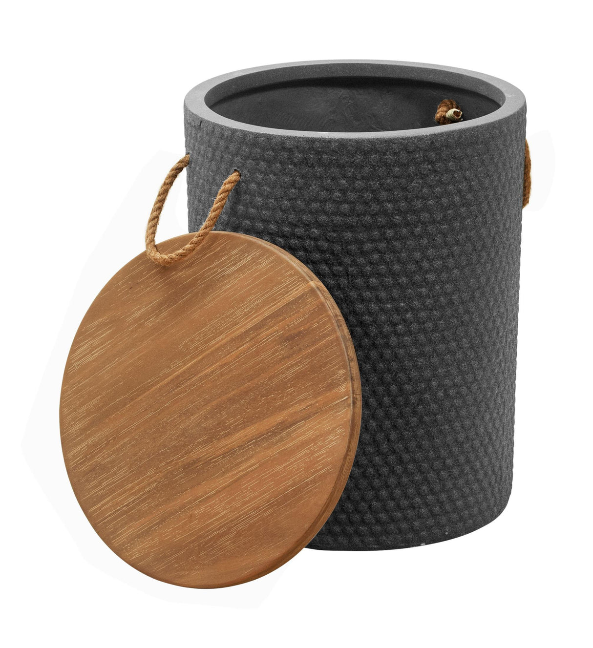 ZUO Beban Side Table Natural & Black