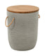 ZUO Biban Side Table Natural & Gray