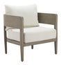 ZUO Foret Armchair Beige