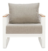 ZUO Welt Armchair Taupe & White