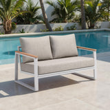ZUO Welt Sofa Taupe & White