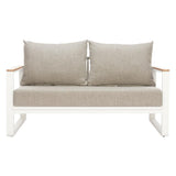 ZUO Welt Sofa Taupe & White