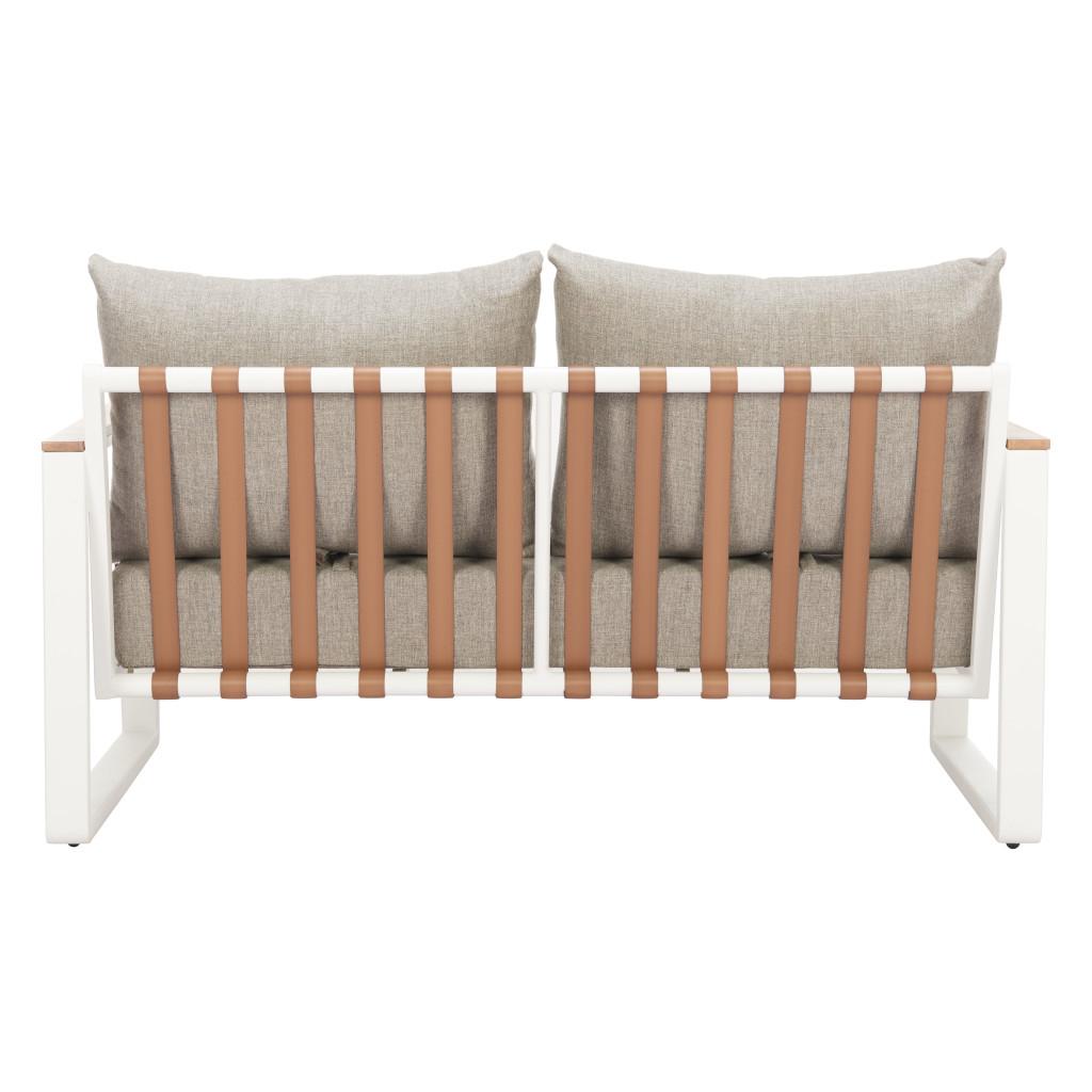 ZUO Welt Sofa Taupe & White