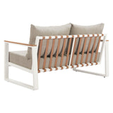 ZUO Welt Sofa Taupe & White