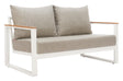 ZUO Welt Sofa Taupe & White