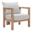 ZUO Leto Armchair Gray