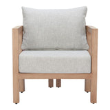 ZUO Leto Armchair Gray