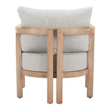 ZUO Leto Armchair Gray