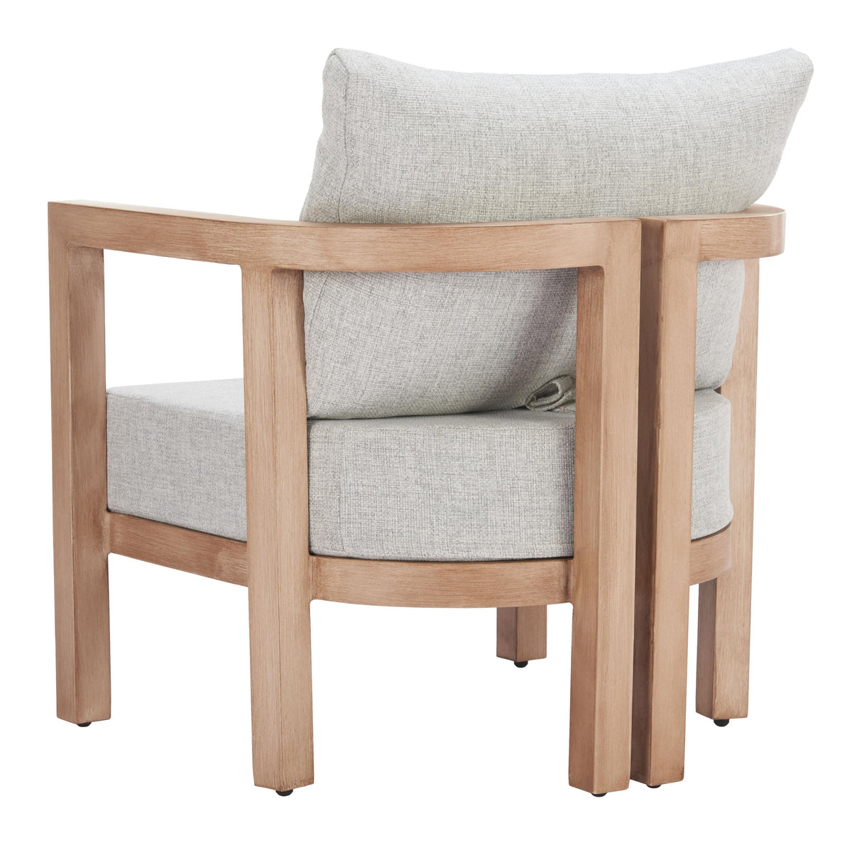ZUO Leto Armchair Gray