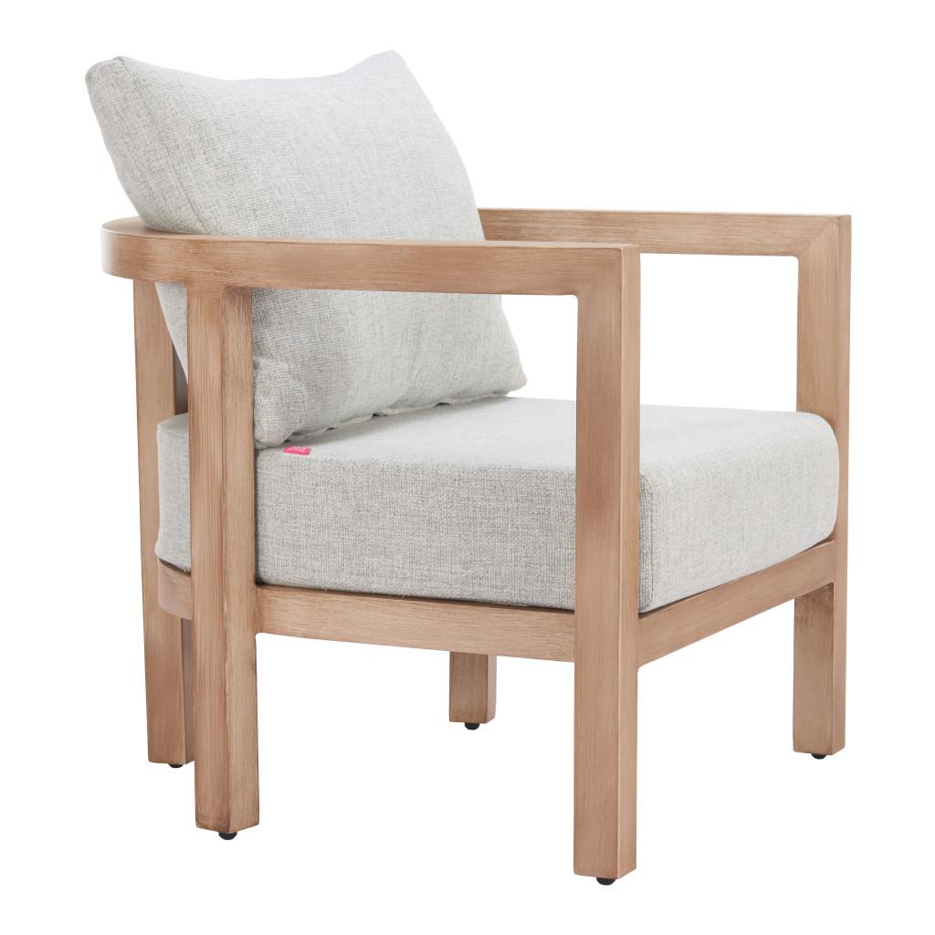 ZUO Leto Armchair Gray