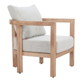 ZUO Leto Armchair Gray