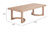 ZUO Leto Coffee Table Brown