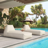 ZUO Kalm Lounge Chair Beige