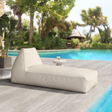 ZUO Kalm Chaise Lounge Beige