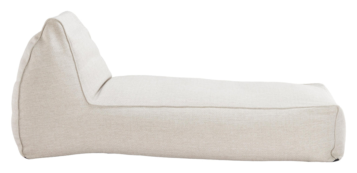 ZUO Kalm Chaise Lounge Beige