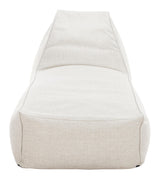 ZUO Kalm Chaise Lounge Beige