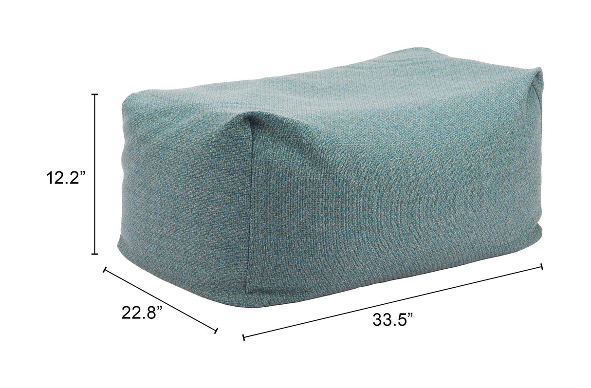 ZUO Aroz Ottoman Green