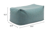 ZUO Aroz Ottoman Green