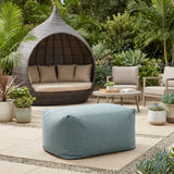 ZUO Aroz Ottoman Green
