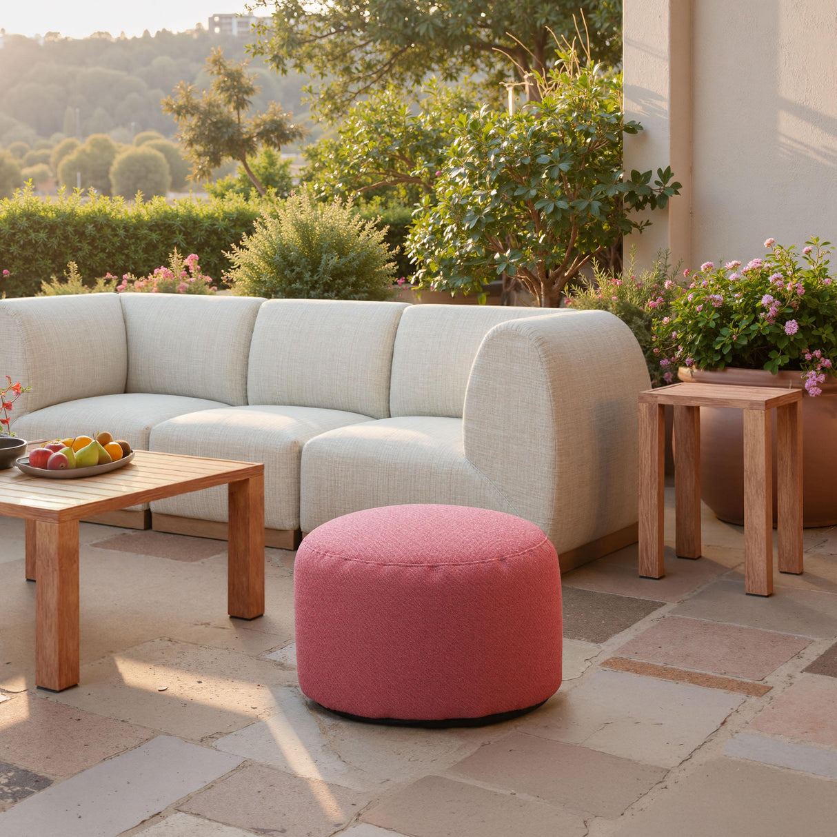 ZUO Aruz Ottoman Red