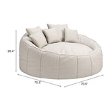 ZUO Kime Daybed Beige