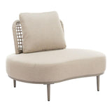 ZUO Ruhe Accent Chair Beige