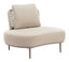 ZUO Ruhe Accent Chair Beige
