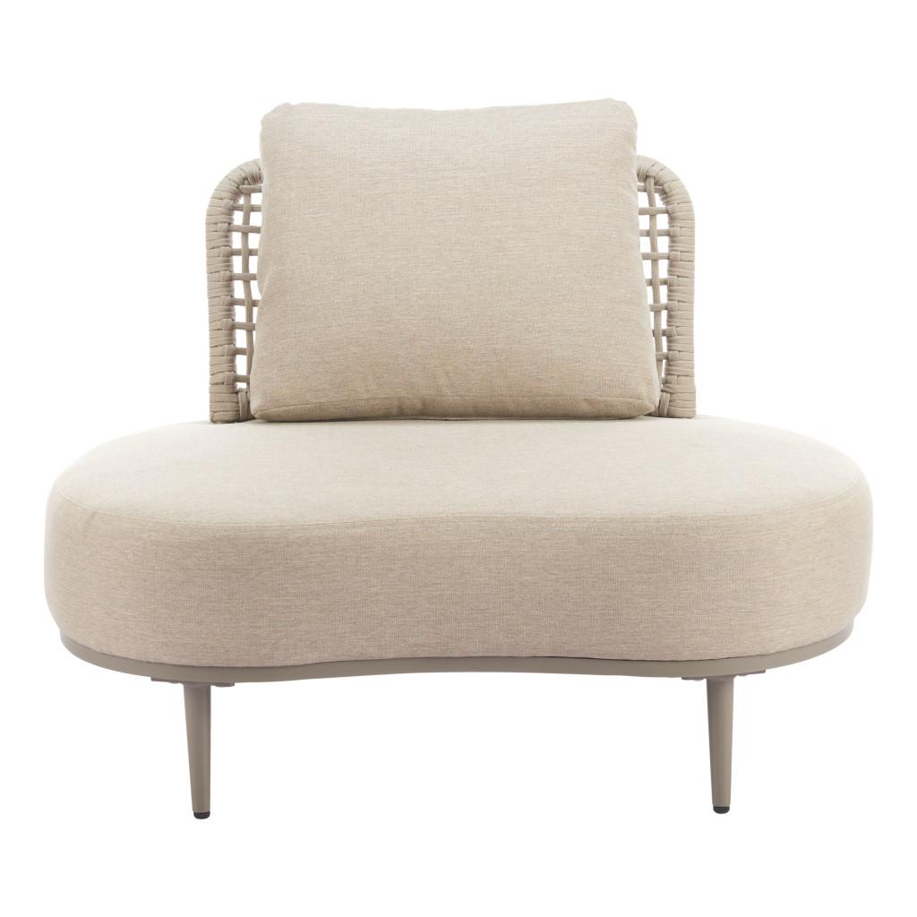 ZUO Ruhe Accent Chair Beige