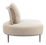 ZUO Ruhe Accent Chair Beige