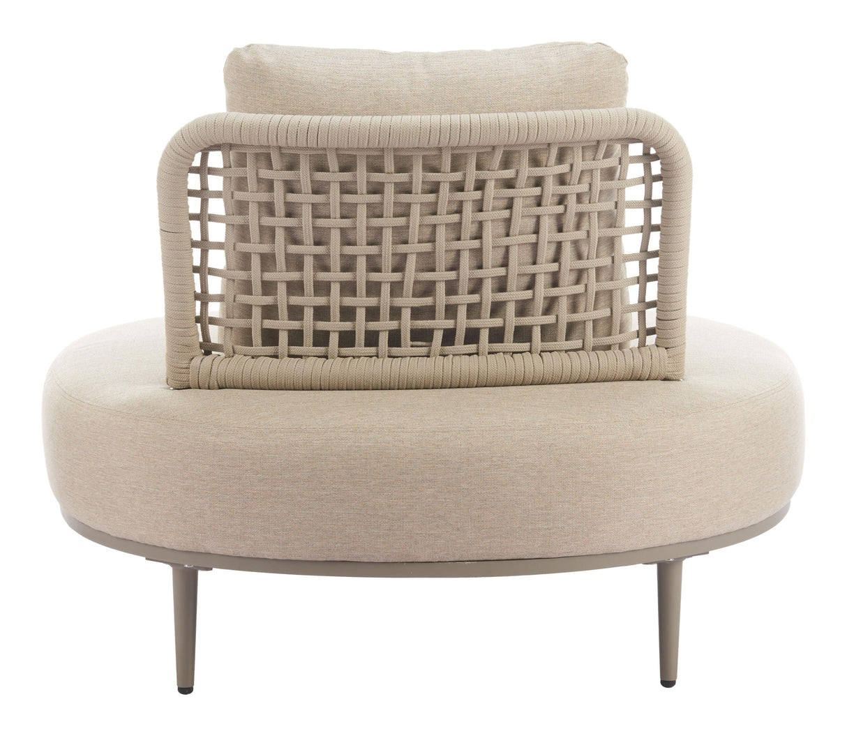 ZUO Ruhe Accent Chair Beige