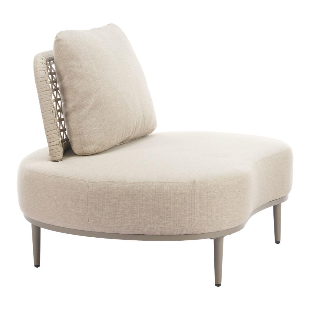 ZUO Ruhe Accent Chair Beige