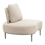 ZUO Ruhe Accent Chair Beige