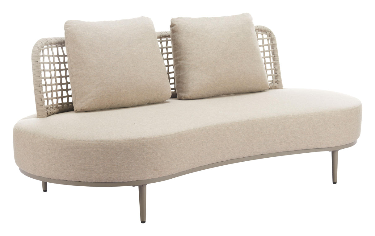 ZUO Ruhe Sofa Beige