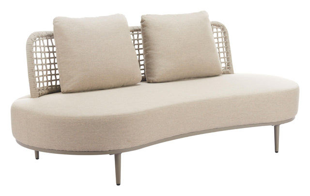 ZUO Ruhe Sofa Beige