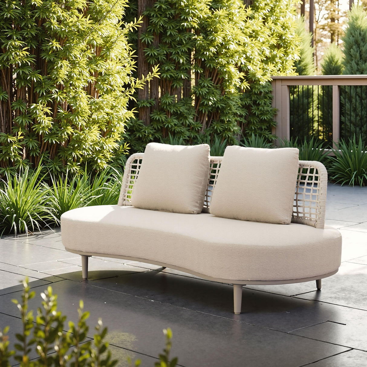 ZUO Ruhe Sofa Beige