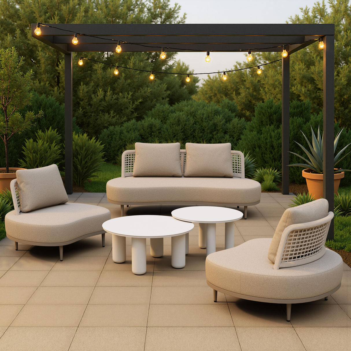 ZUO Ruhe Sofa Beige