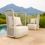 ZUO Hudu Accent Chair Beige