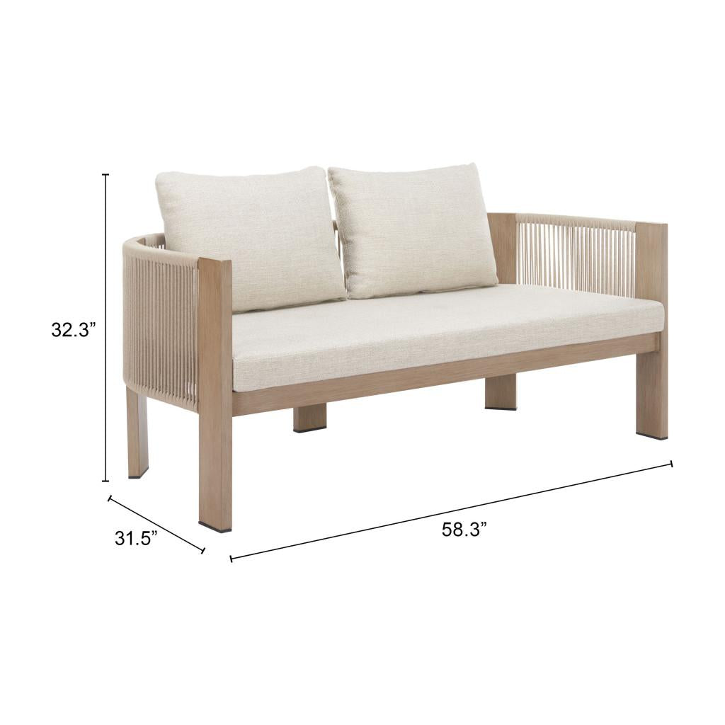 ZUO Rebel Sofa Beige