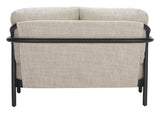 ZUO Rein Loveseat Beige
