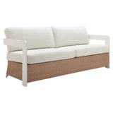 ZUO Gelo Sofa White & Brown